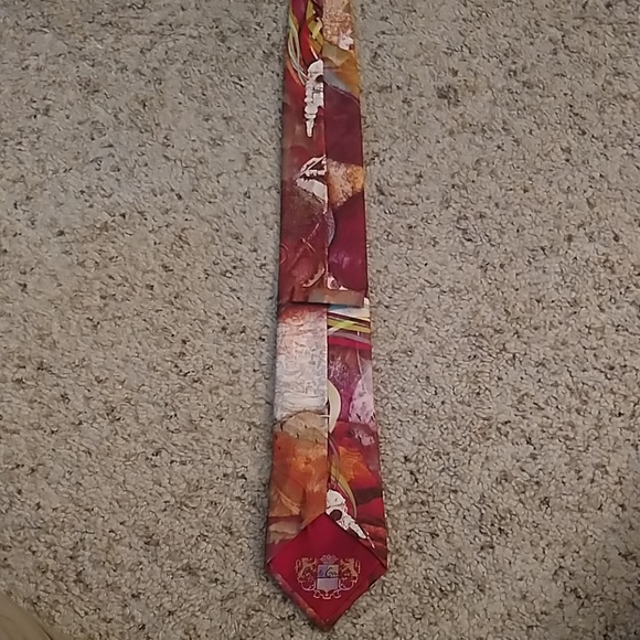 ROBERT GRAHAM SILK TIE DYE NECK TIE, NEW - Picture 6 of 7